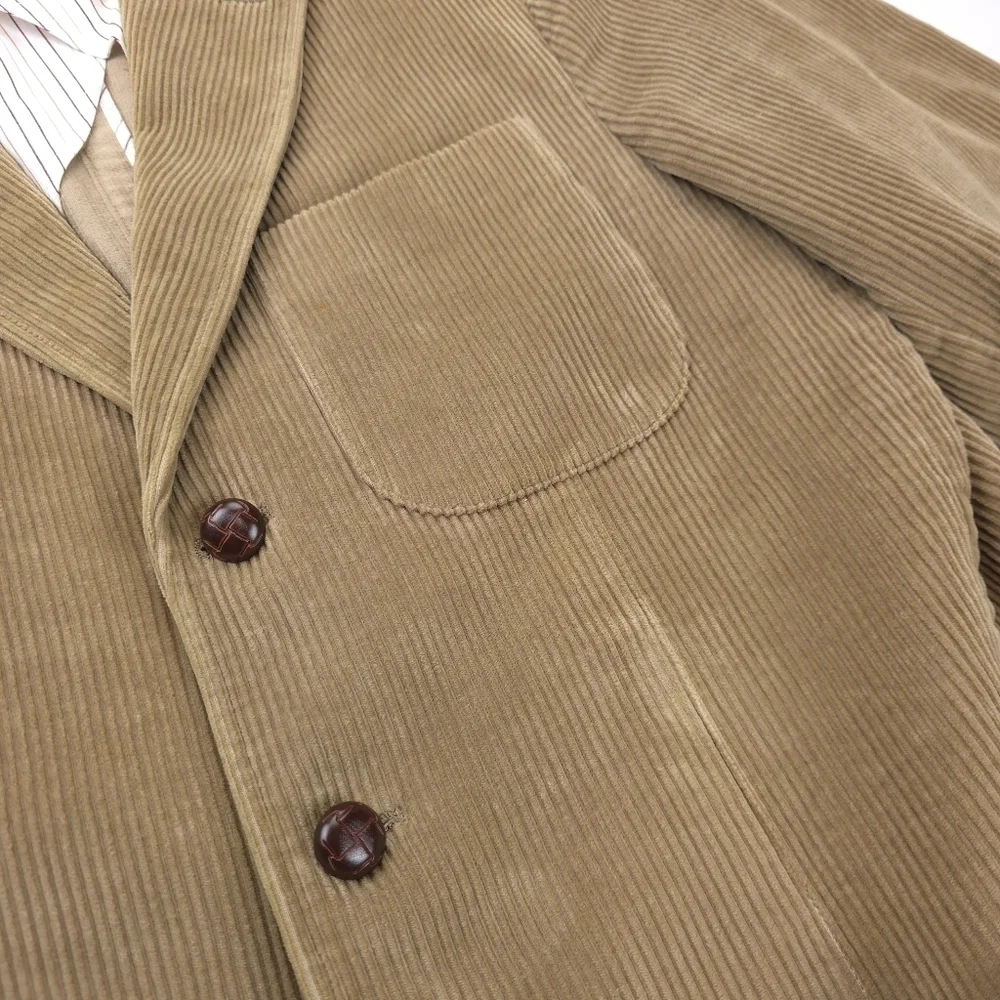 Critenden's Tan Corduroy Cool Cotton Men's Coat Sz M